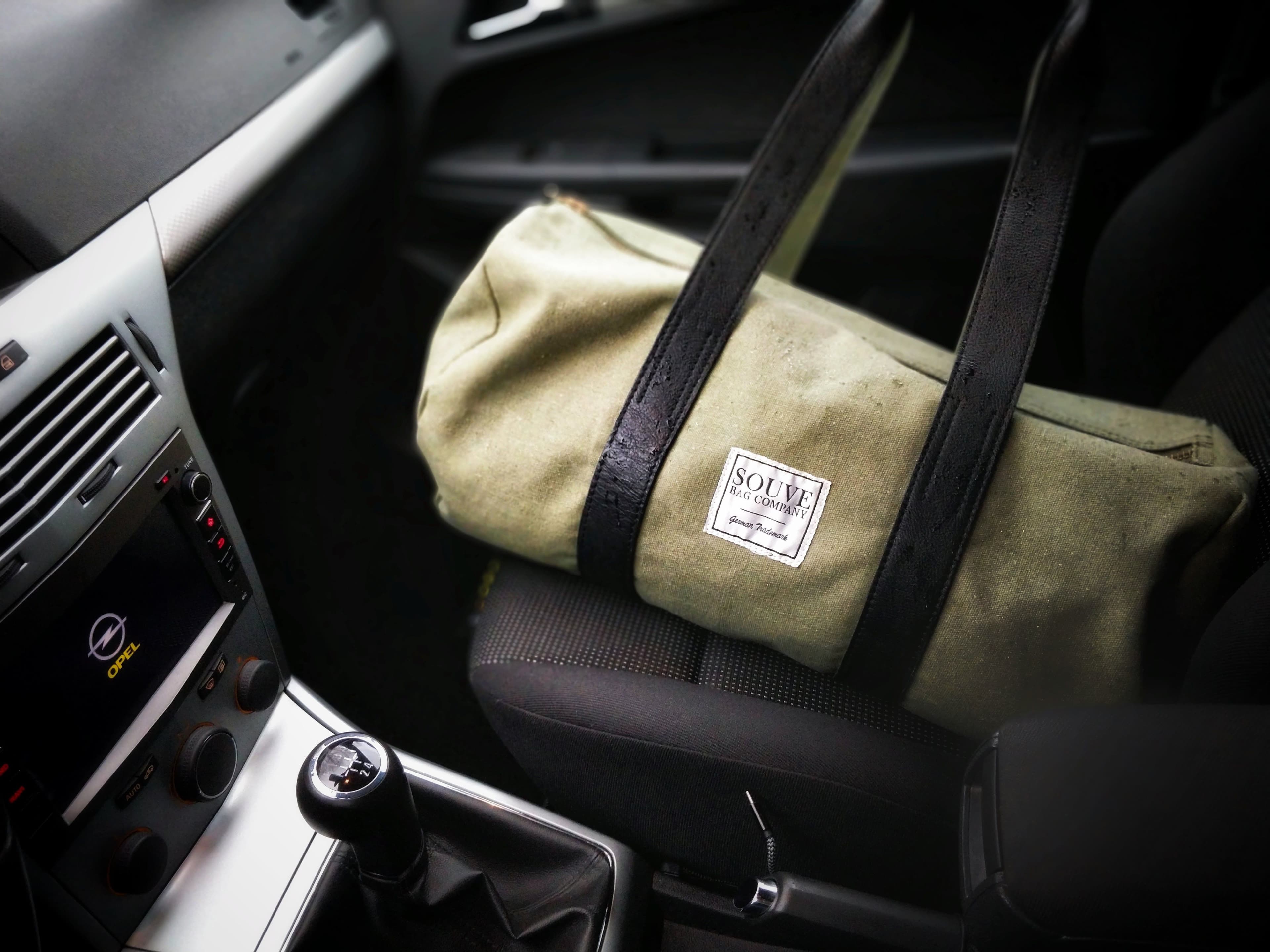 Polyester Duffle Bag, 25L, Fixed Strap, Sports