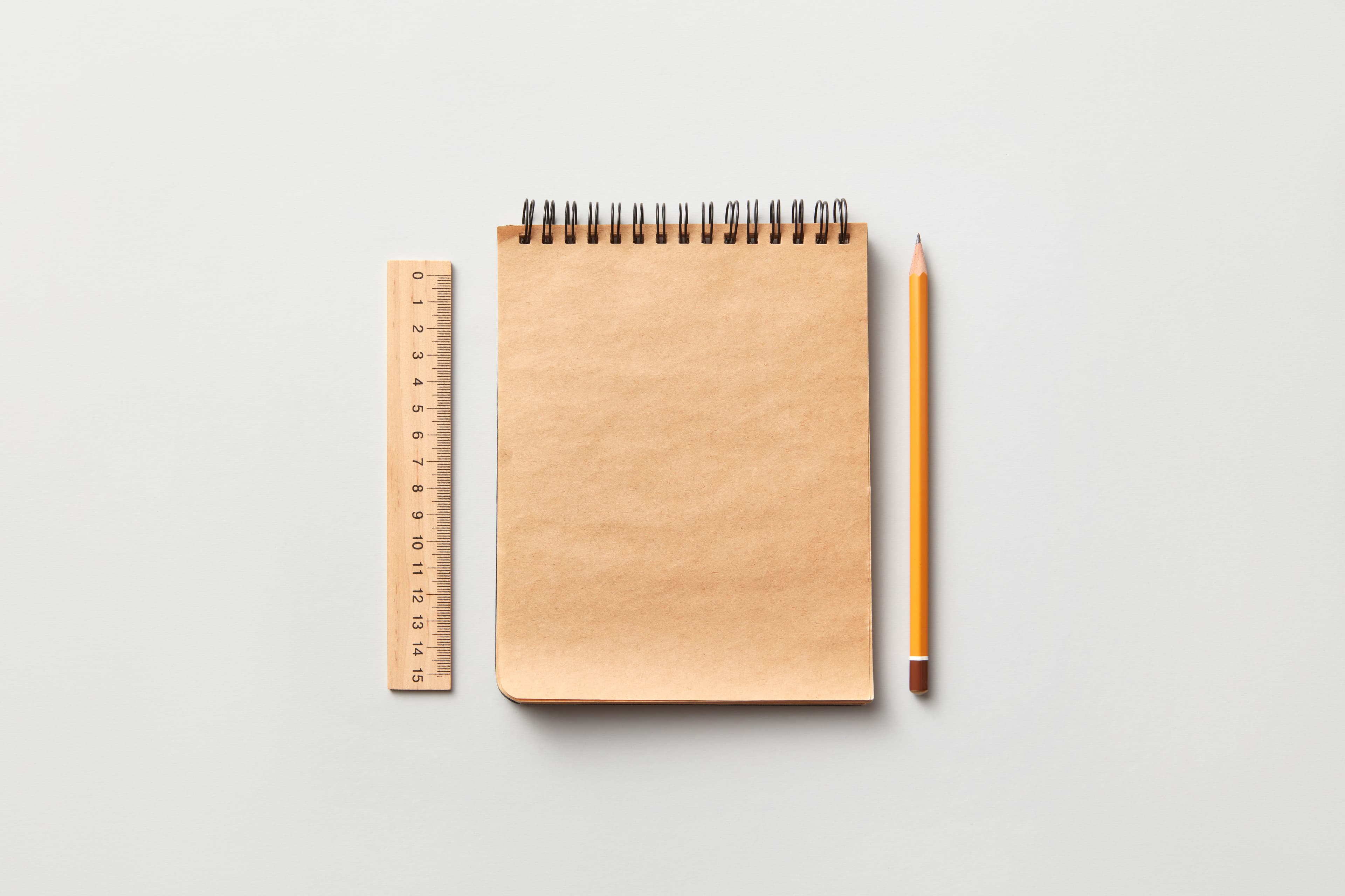 A4 Ruled Notepad, Spiral (100 pages)