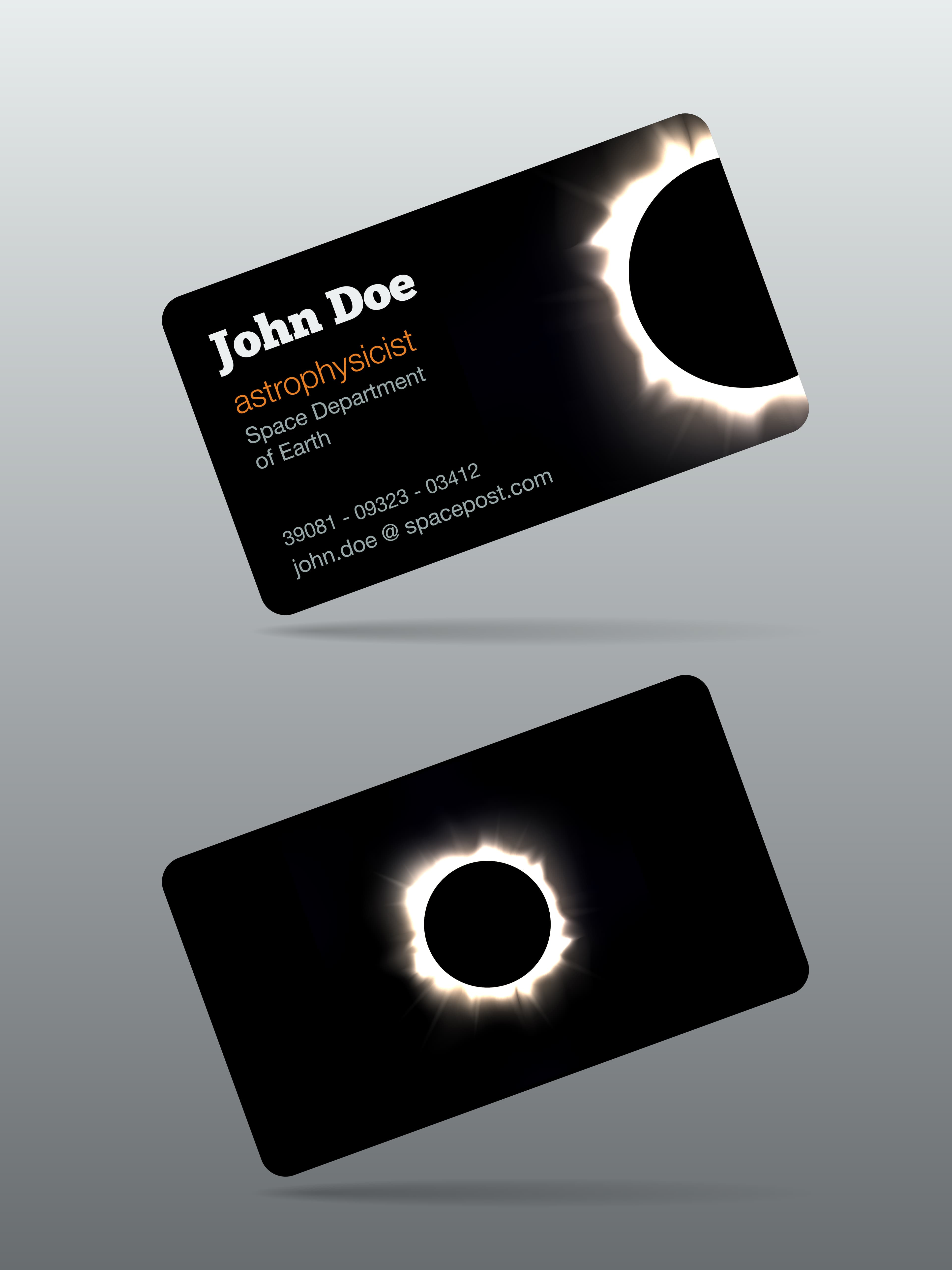 Standard Glossy Visiting Cards