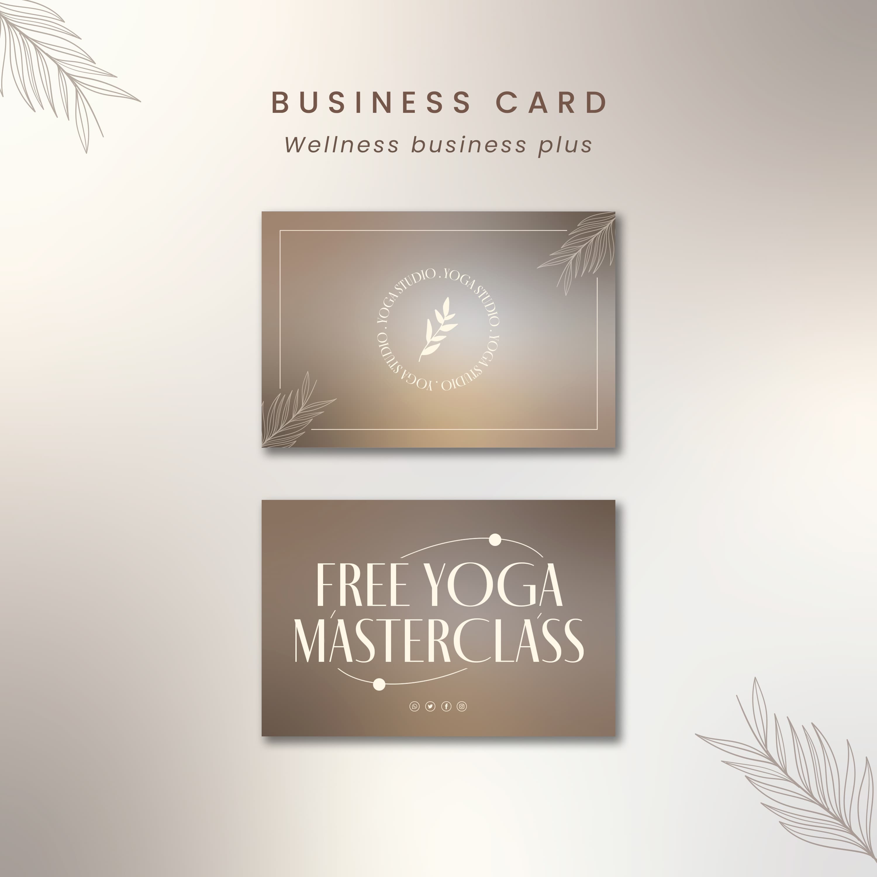 Premium Matte Laminated Cards