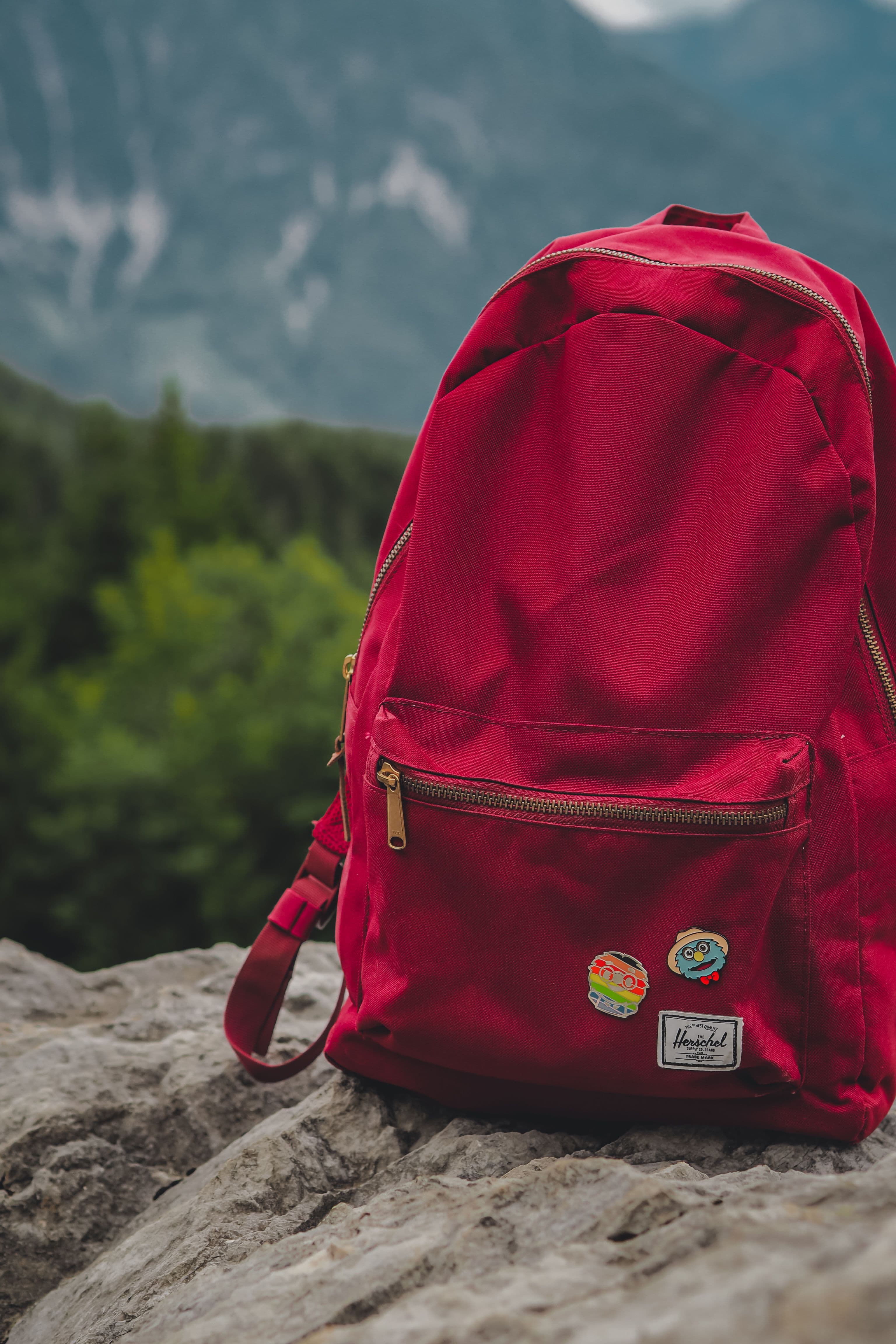 Branded Canvas Backpack