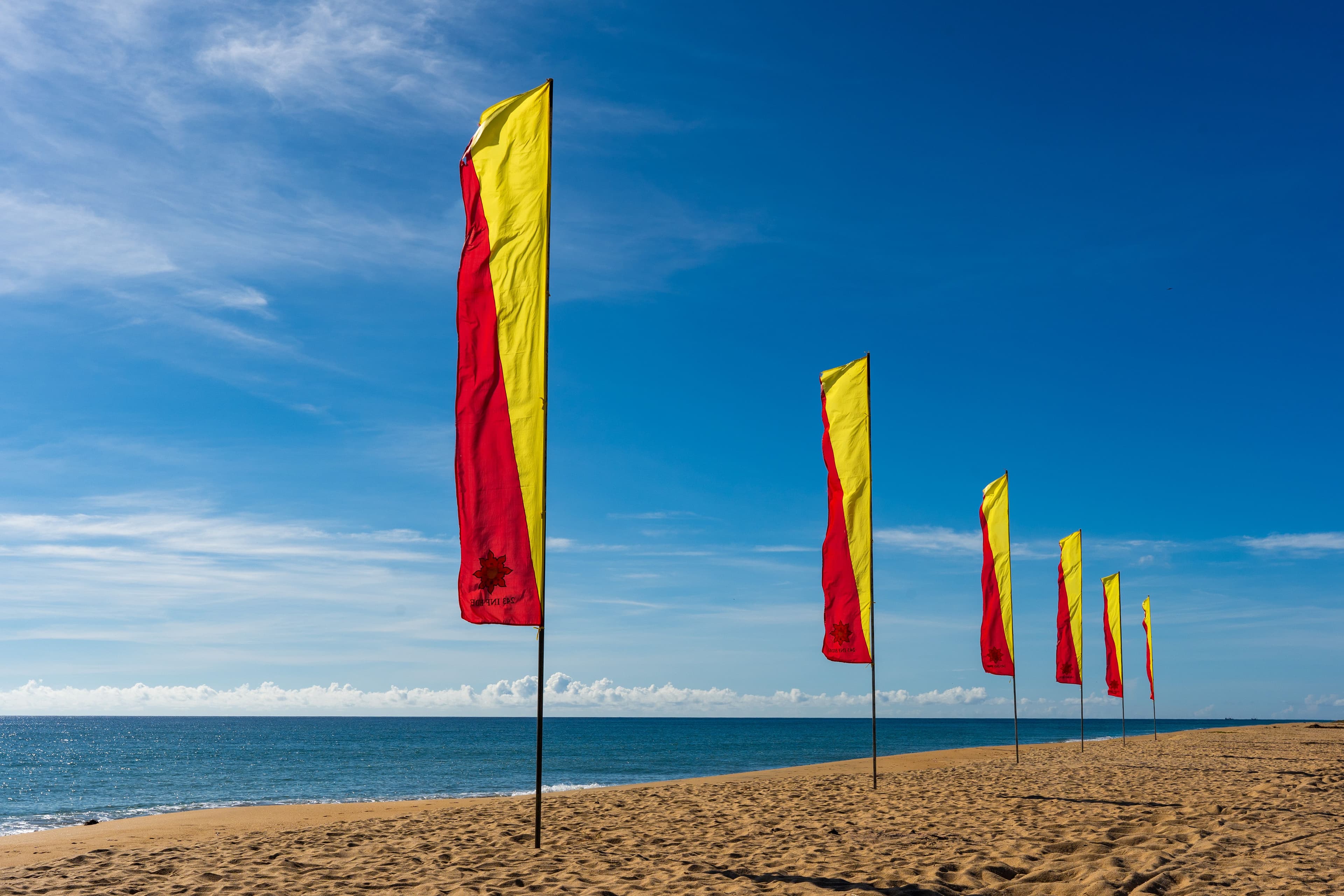 Feather Flag, Medium, Ground Spike