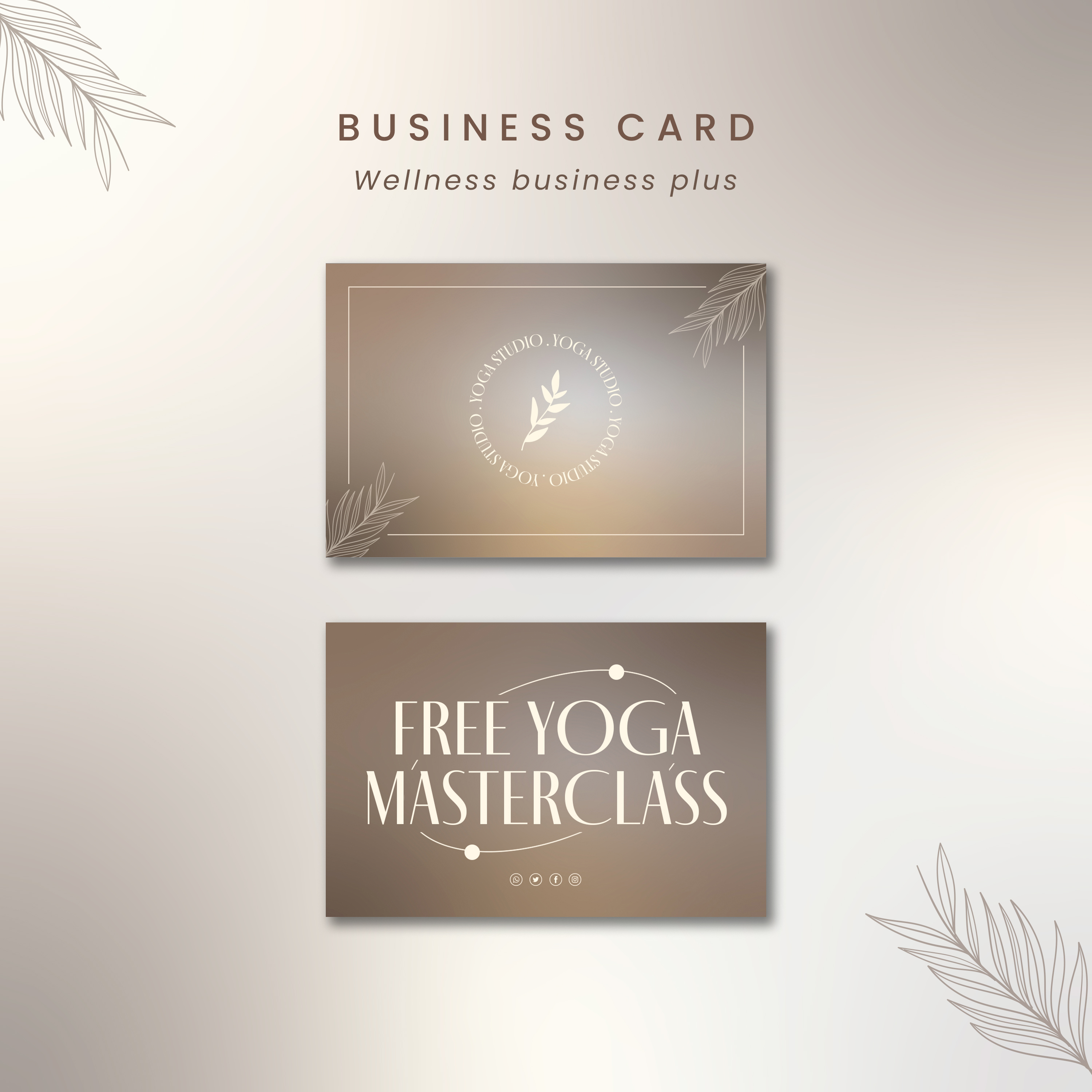 Premium Matte Laminated Cards